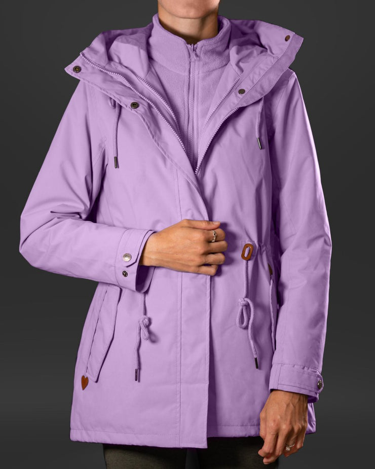 Lux 2-in-1 Jacket Lavender - EquestlyRaincoatLux 2-in-1 Jacket Lavender