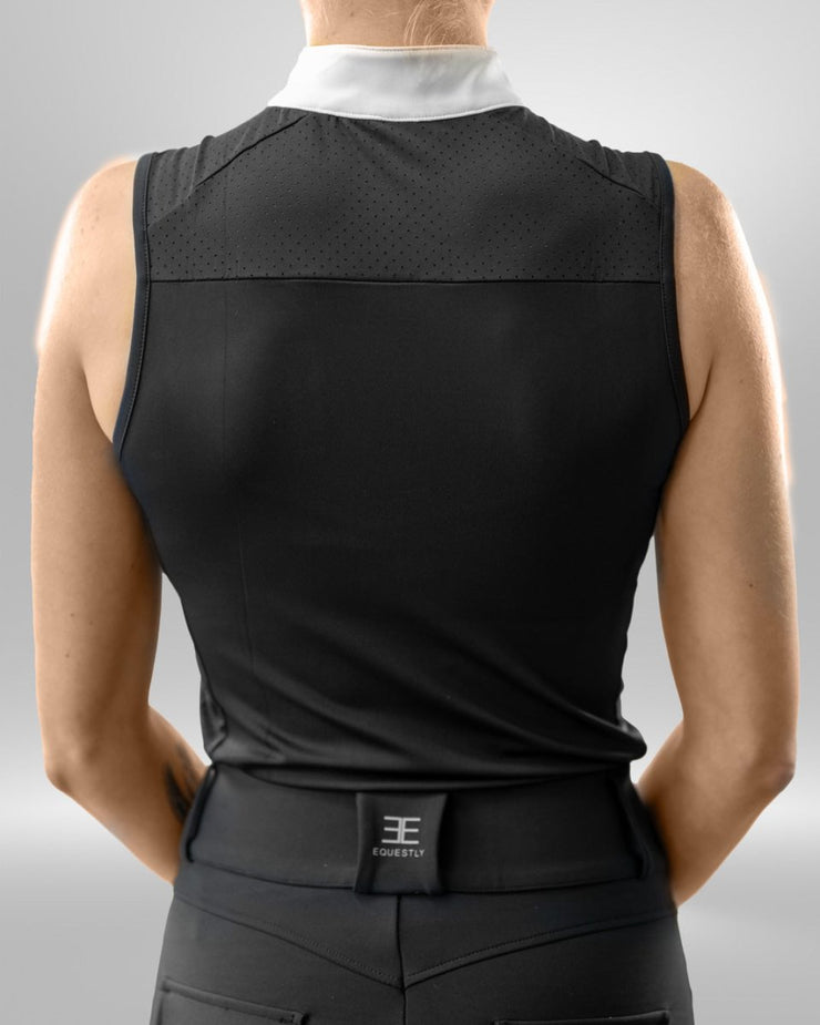 Lux MicroTEQ Sleeveless Black - EquestlyMicroTEQLux MicroTEQ Sleeveless Black