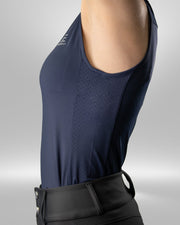 Lux MicroTEQ Sleeveless Navy - EquestlyMicroTEQLux MicroTEQ Sleeveless Navy