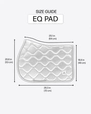 EQ Pad Pearl - EquestlySaddle PadEQ Pad Pearl