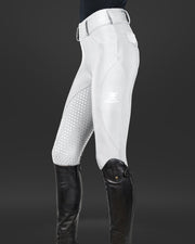 Lux GripTEQ White Riding Pants - EquestlyBreechesLux GripTEQ White Riding Pants