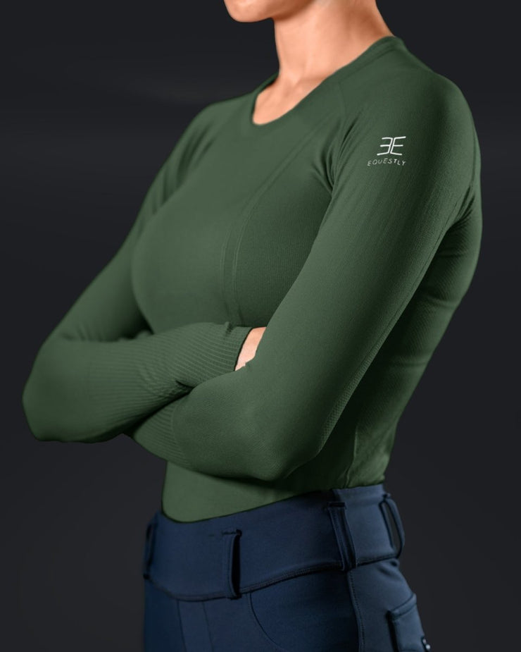 Lux Seamless LS Forest - EquestlySeamless LSLux Seamless LS Forest