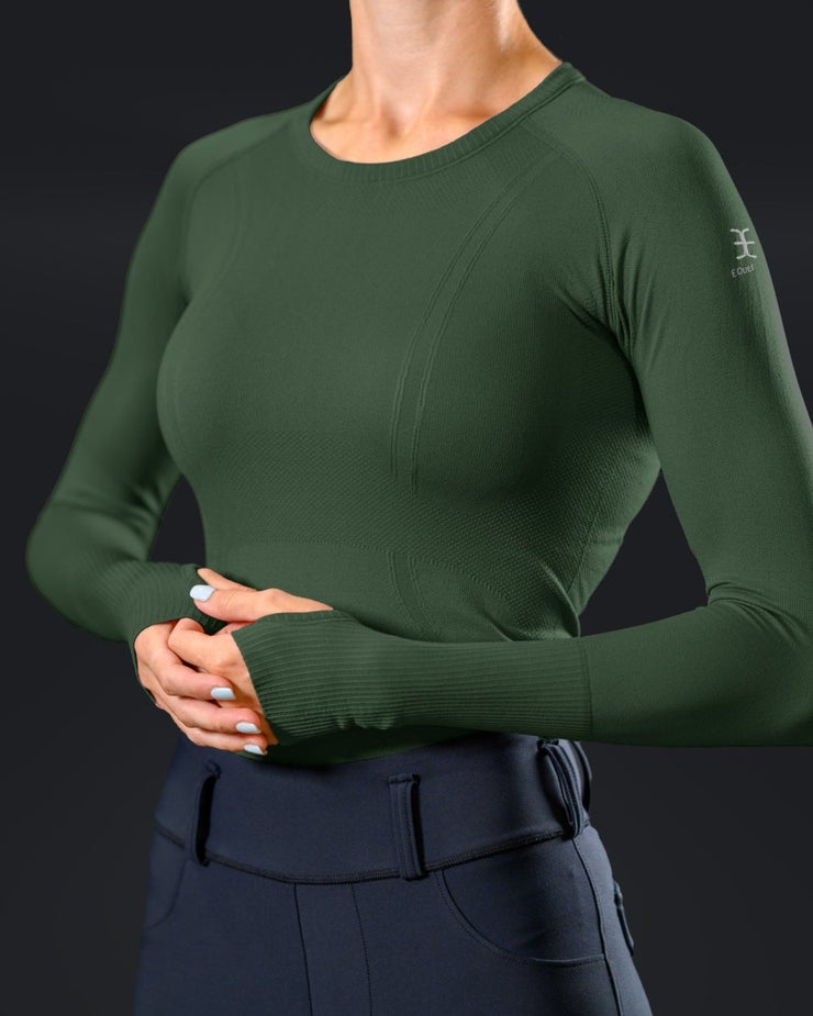 Lux Seamless LS Forest - EquestlySeamless LSLux Seamless LS Forest