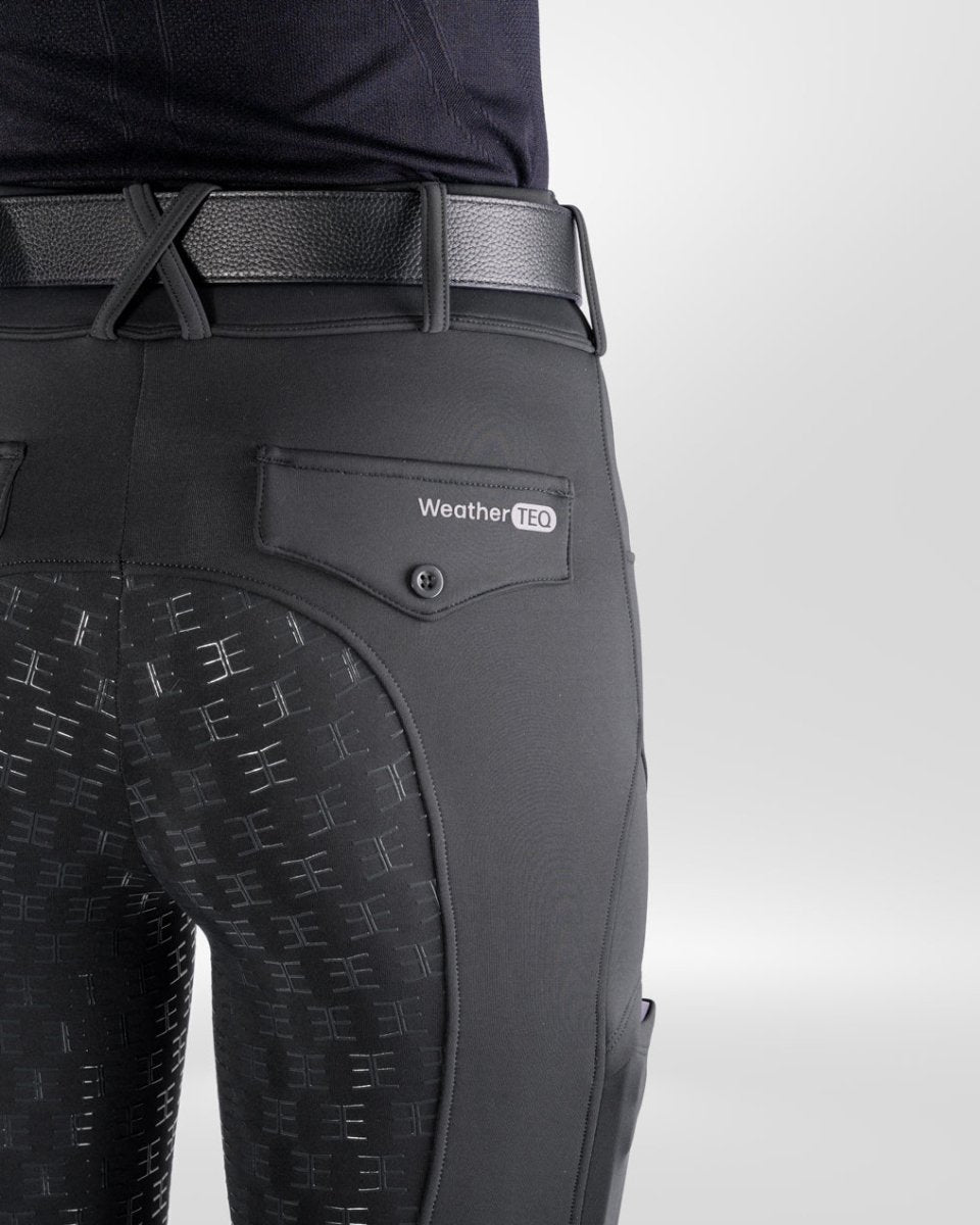 Lux WeatherTEQ Charcoal Riding Pants - EquestlyPantsLux WeatherTEQ Charcoal Riding Pants